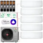 Мульти-сплит-система Royal Clima 5RMN-42HN/OUT + 5 внутренних блоков серии PRESTIGIO (9+9+9+9+9)