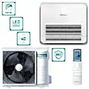 Кондиционер Hisense напольно-потолочный сплит-система серии HEAVY EU DC Inverter R32 AKT-09UR4RK8/AUW-09U4RS8