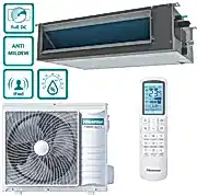 Кондиционер Hisense канальный сплит-система серии HEAVY EU DC Inverter R32 ADT-09UX4RBL8/AUW-09U4RS8