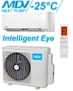 Тепловой насос MDV тип воздух-воздух серии OP SMART HEAT PUMP DC-Inverter MDSOPS-09HRFN8/MDOOPS-09HFN8