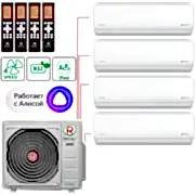 Мульти-сплит-система Royal Clima 4RMX-28HN/OUT + 4 внутренних блока серии TRIUMPH (7+7+7+7)