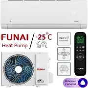 Тепловой насос Funai тип воздух-воздух серии SHOGUN Inverter HP RAC-I-SG25HP.D04/S/RAC-I-SG25HP.D04H/U (Wi-Fi)