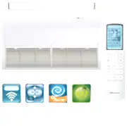 Напольный внутренний блок Hisense серии FREE MATCH DC Inverter R32 AVT-24UR4RB8 WI-FI