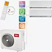 Мульти-сплит-система TSL серии Multi Invertor TACO-2FM18INV/R + 2 внутренних блока серии GENTLE COOL (9+9)