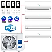 Мульти-сплит-система Haier 5U90S2SS5FA + 4 внутренних блока серии FLEXIS (25+25+25+25) белый