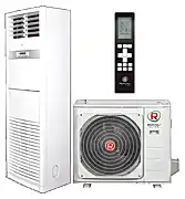 Кондиционер Royal Clima колонный сплит-система серии ESPERTO ES-S 24HRCX/ES-E 24HSCX