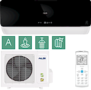 Кондиционер AUX настенный сплит-система серии FJ Black ASW-H12B4/FJ-BR1 AS-H12B4/FJ-R1 (черный)