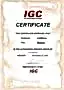Сертификат IGC