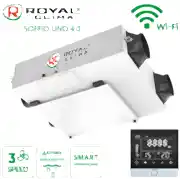 Приточно-вытяжная вентиляционная установка Royal Clima серии SOFFIO UNO 4.0 RCS-350-U 4.0